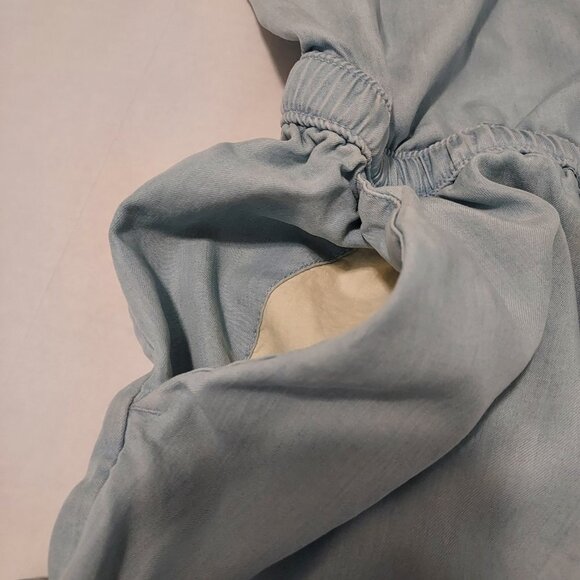 Loft Outlet XL Chambray Wide Leg Jumpsuit - Picture 5 of 11